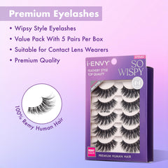 i-envy: coffret dix paires cils-naturels-et-volume pour tous les jours