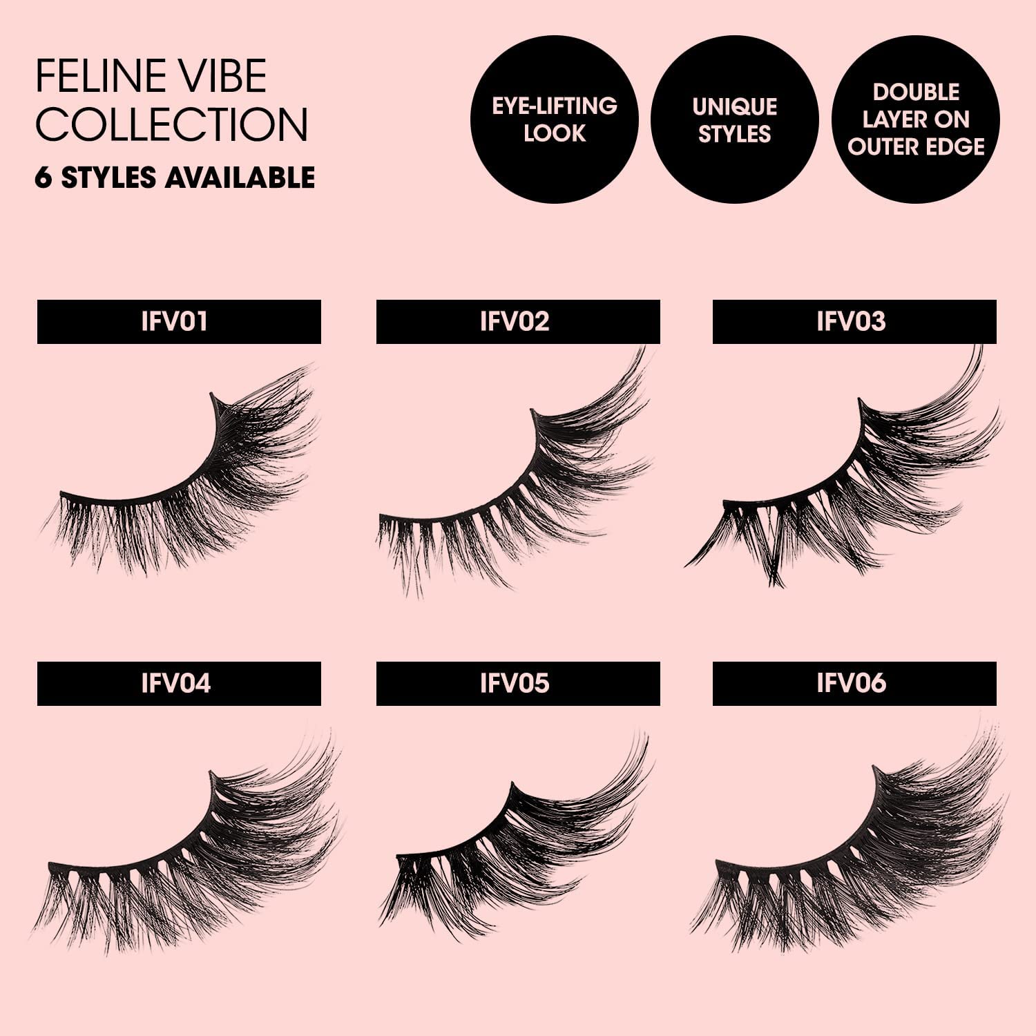 i•ENVY cils faux, indispensable pour un maquillage felin affirmé.