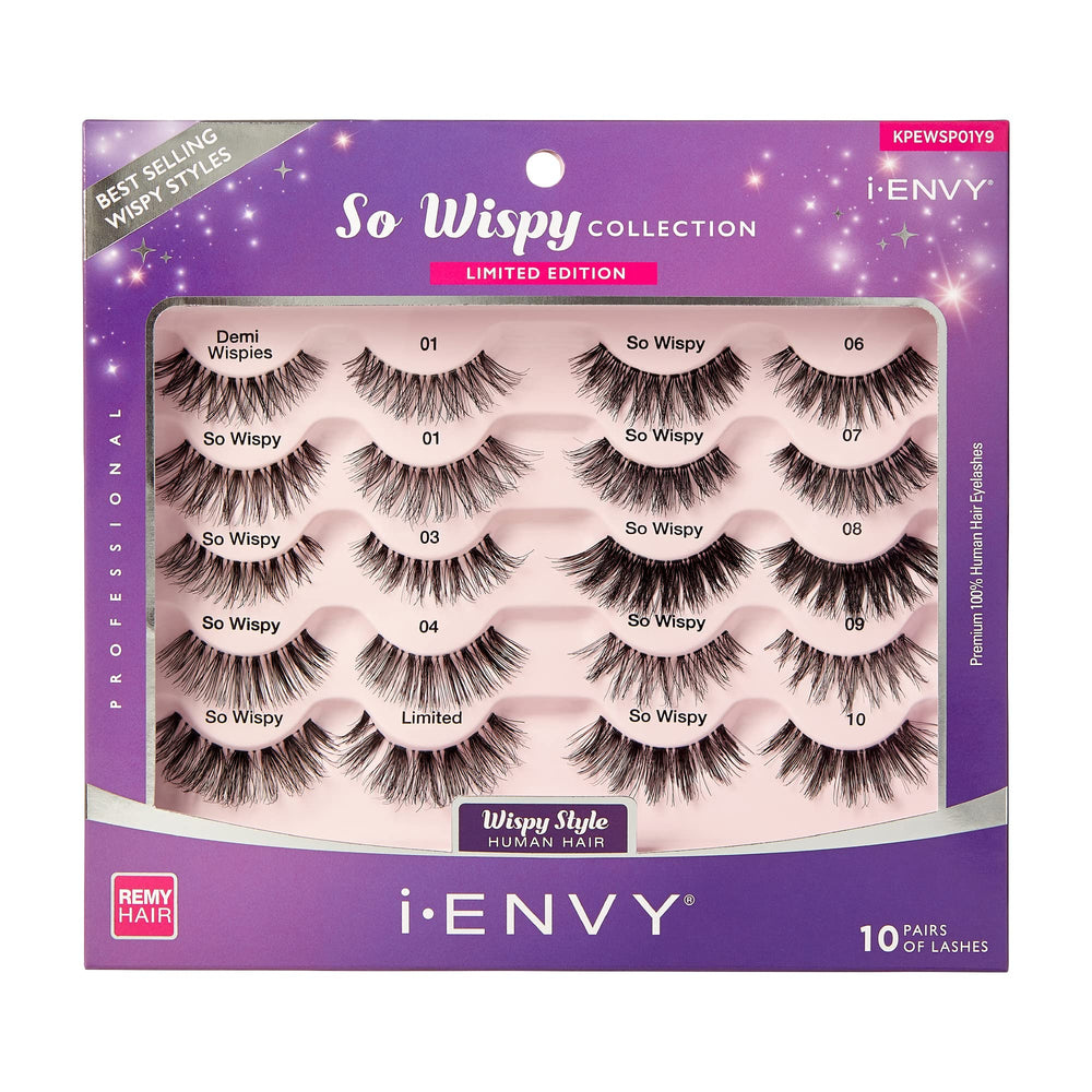 i-ENVY cils wispy avec bande invisible pour un fini discret