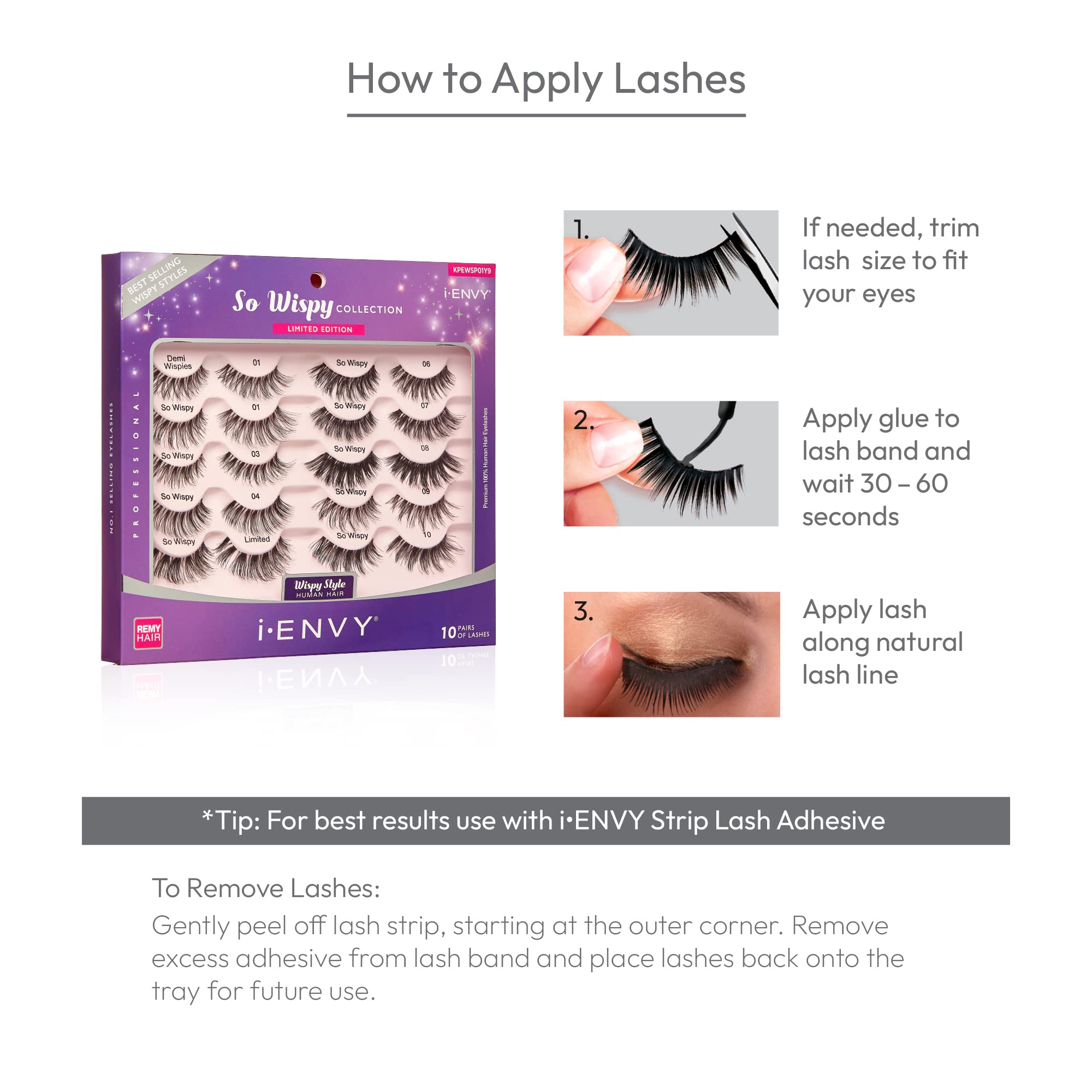 i-ENVY Wispy léger, confort durable pour toute la journée