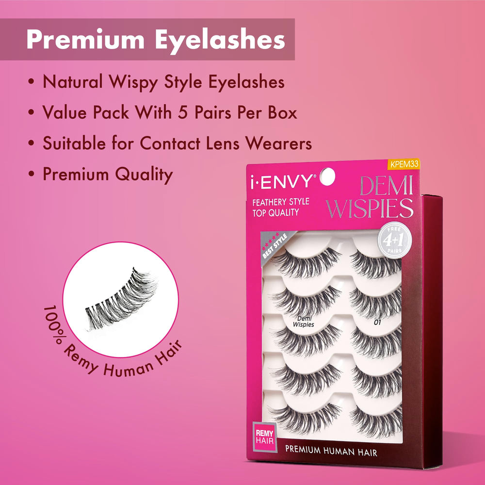 i-ENVY Demi Wispies — volume séduisant et regard plus ouvert