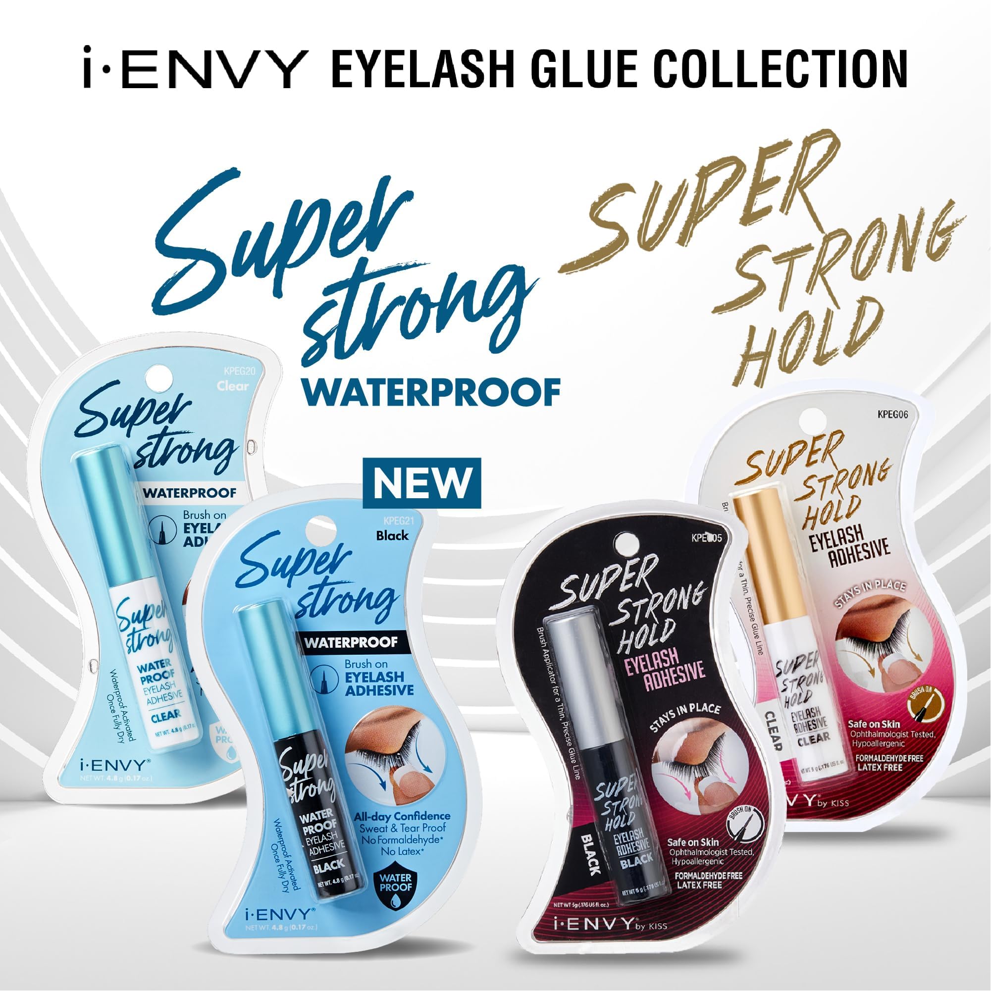 i-ENVY extensions-cils compatibles, solution simple pour extensions.