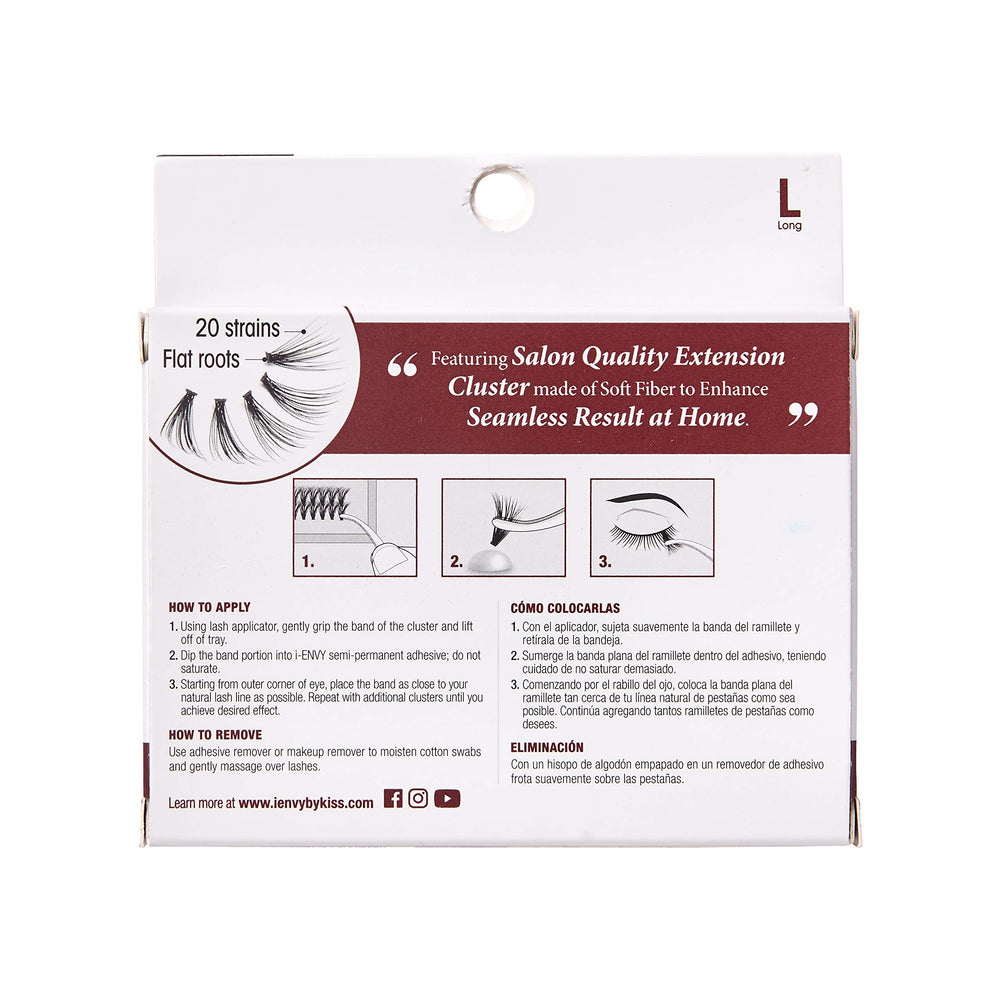 i-ENVY extremite-effilee, extrémité effilée pour un effet naturel