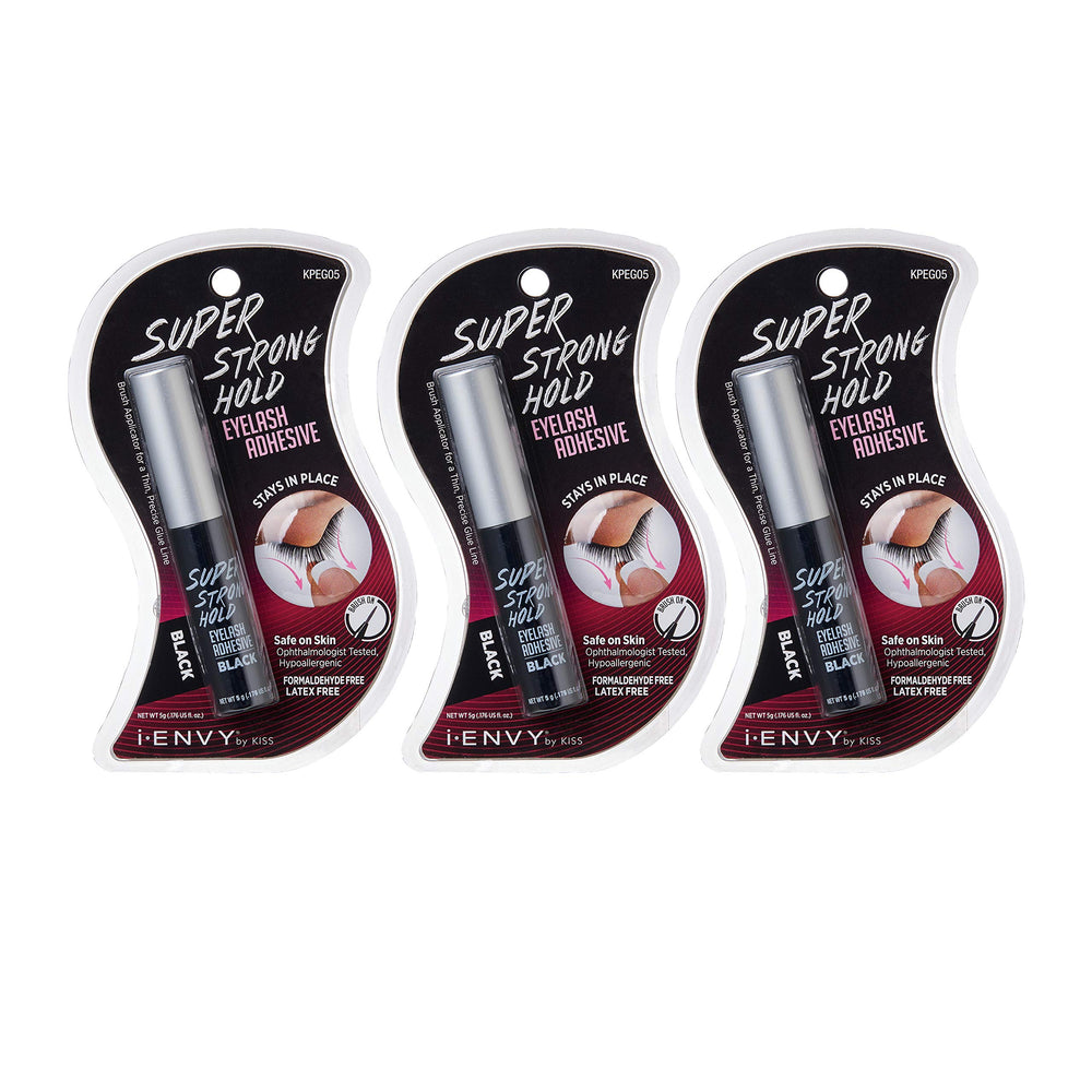 i-ENVY colle cils avec applicateur pinceau pour une pose précise.