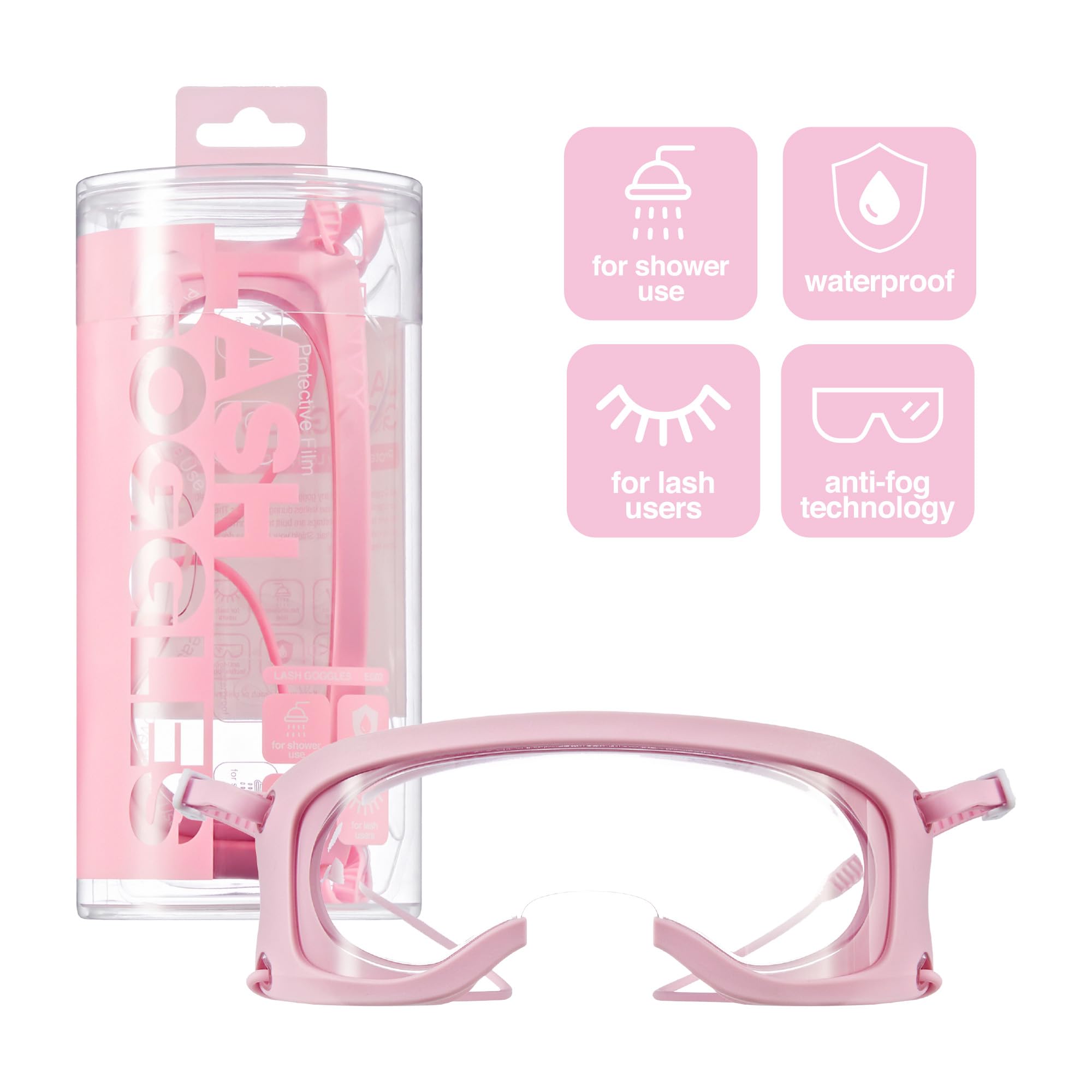 i•ENVY lash guard antibrouillard: vision claire sous la douche.