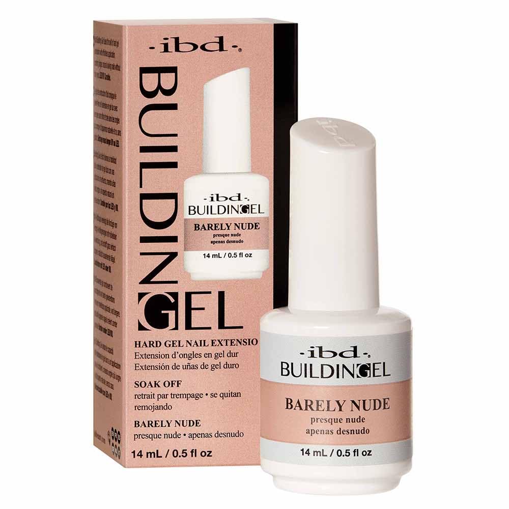 IBD Gel de construction : brosse d'application précise pour extensions nettes