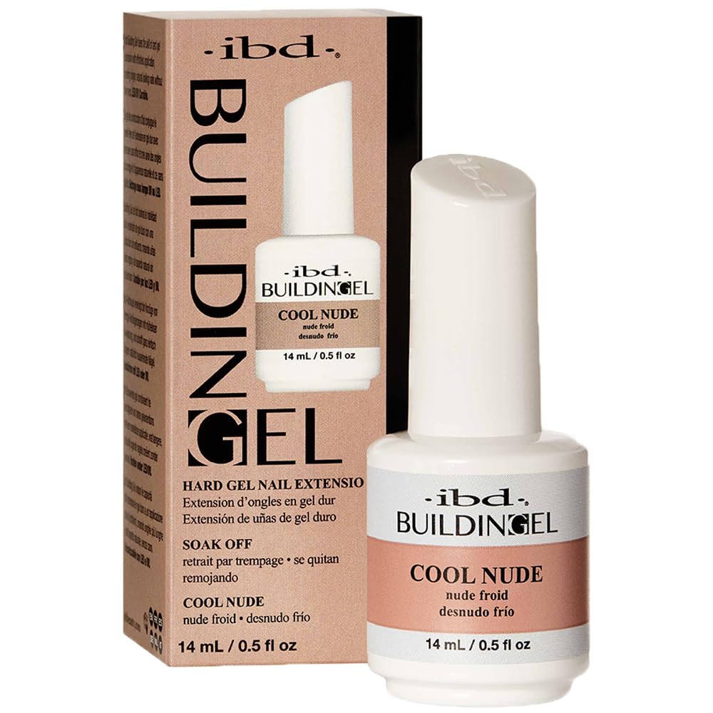 IBD gel de construction extension pinceau, longueur naturelle et solide.