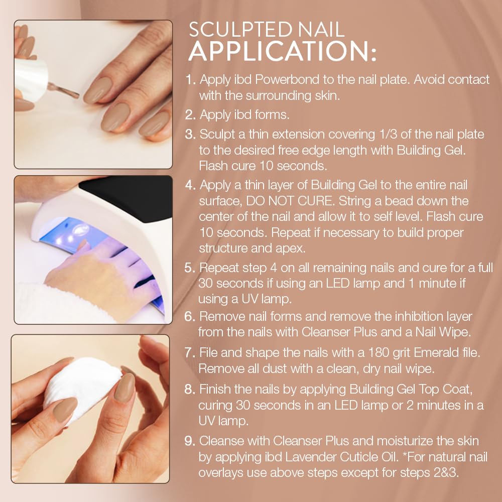 IBD gel remplissages rapides pour des retouches sans effort.