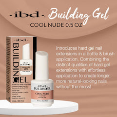 IBD gel de construction, système pinceau précis pour un façonnage net.