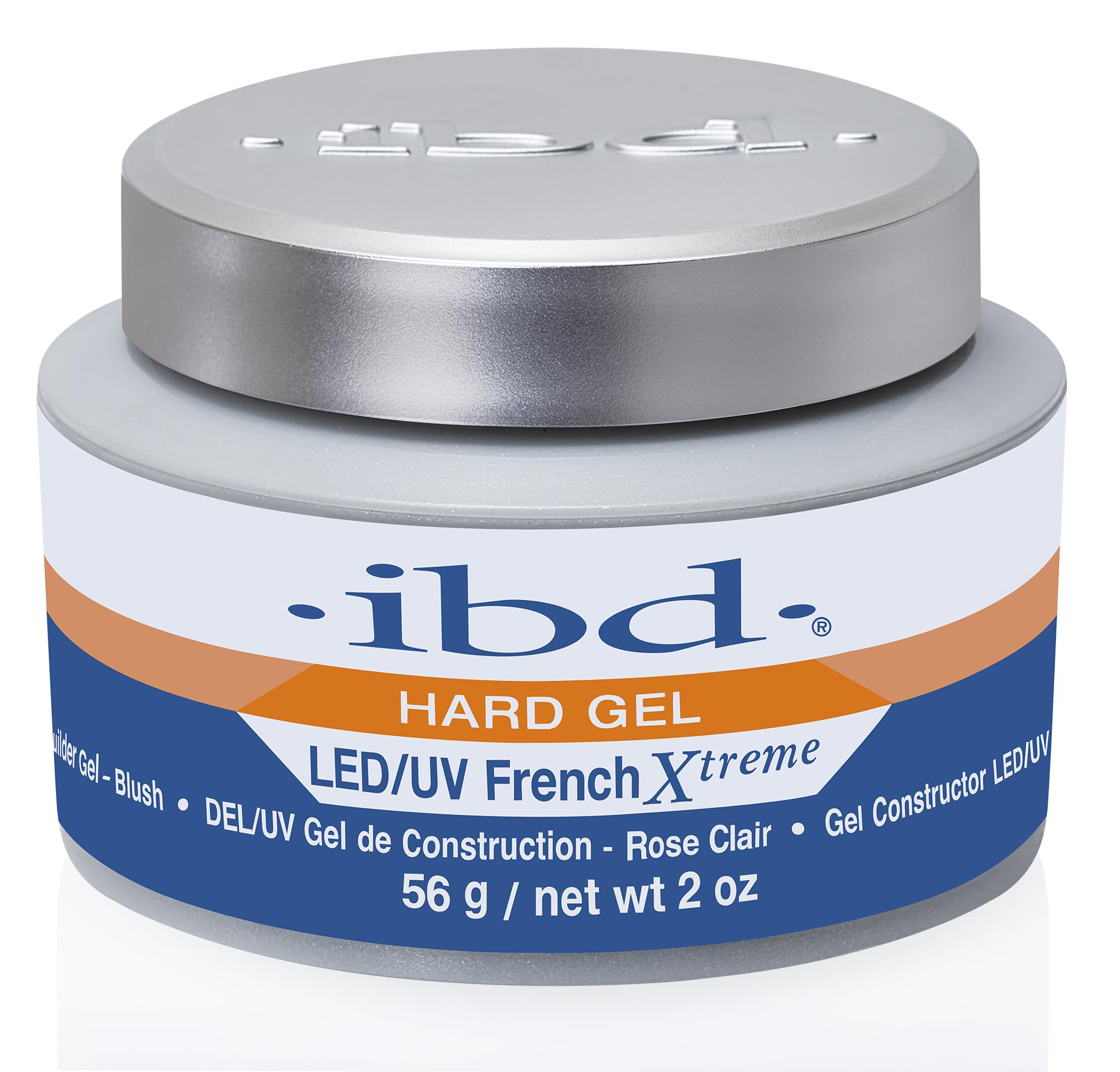 IBD Gel LED/UV Xtreme Blush, idéal pour une manucure durable et naturelle.