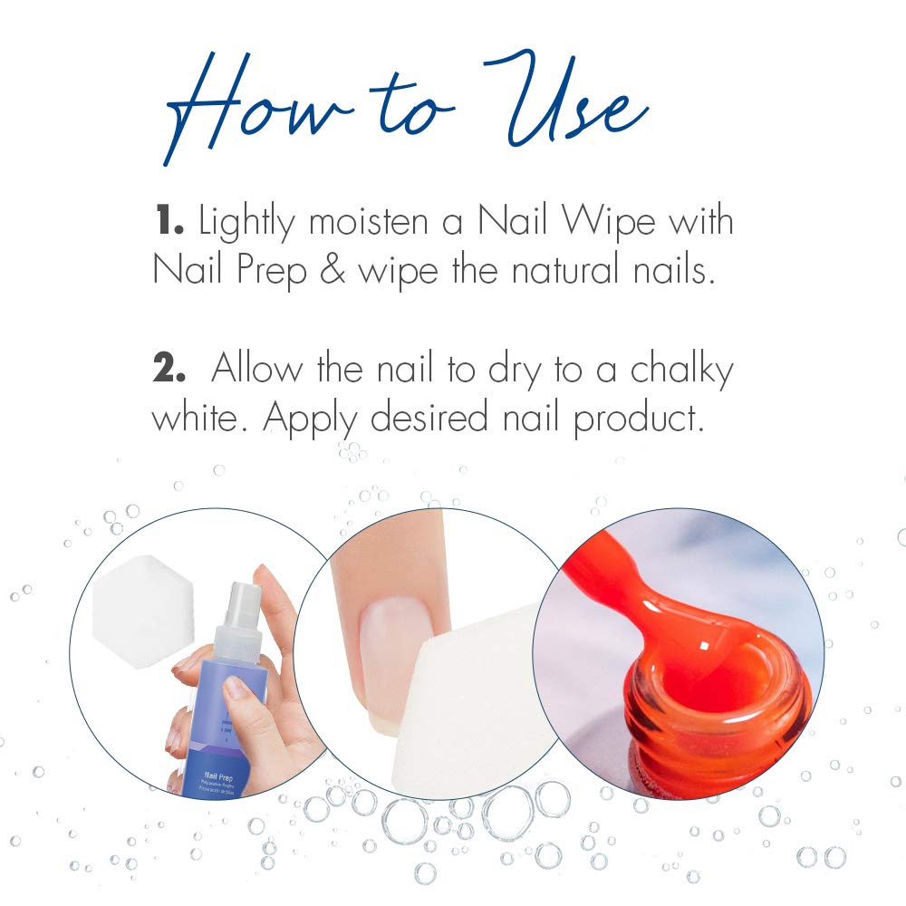 IBD Nail Prep-Spray fabriqué aux États-Unis et sans cruauté animale.