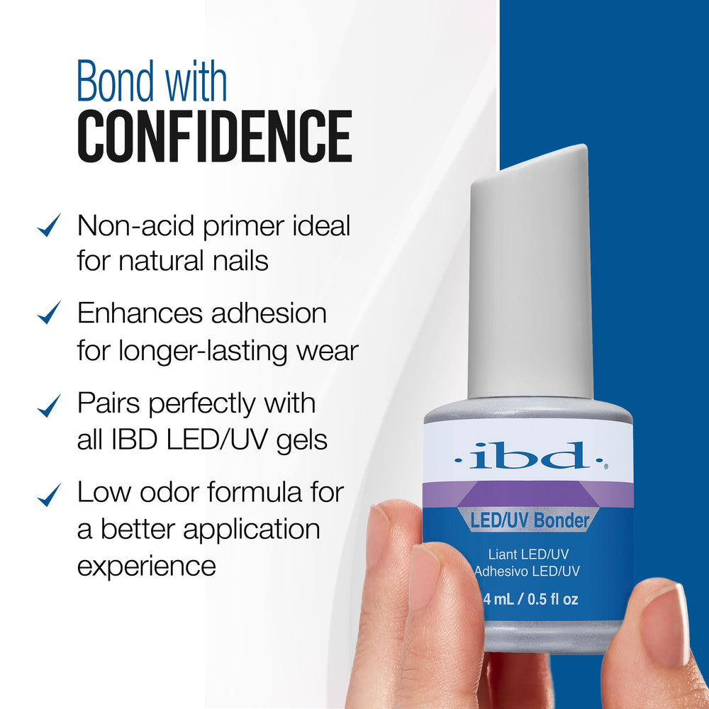 IBD Primer durcissage LED en 30 secondes pour un séchage rapide.