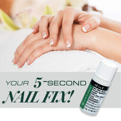 IBD Remplissage Ongles Poudre: surface lisse après réparation.