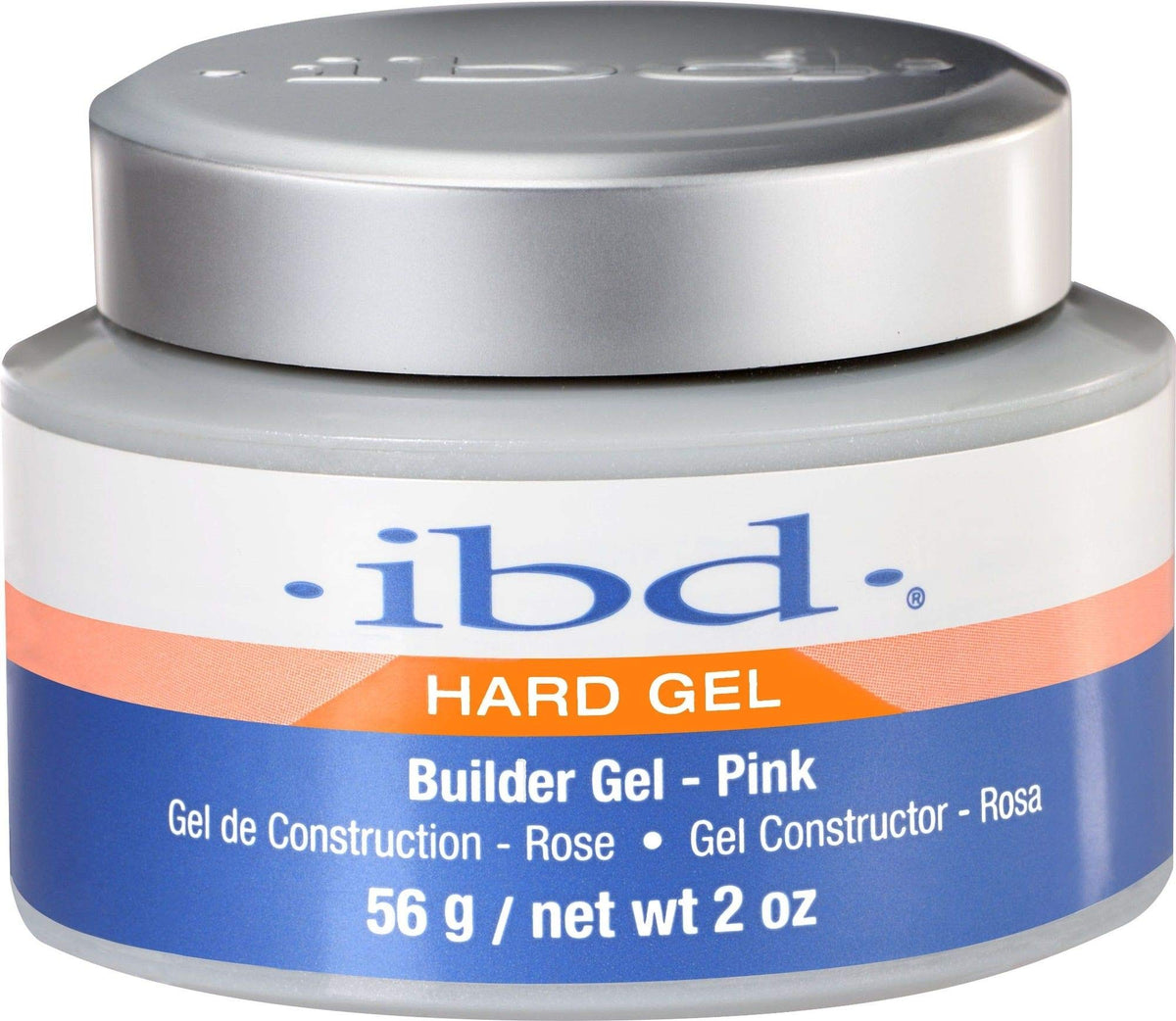 IBD gel rose UV/LED, bouteille, base solide pour extensions naturelles