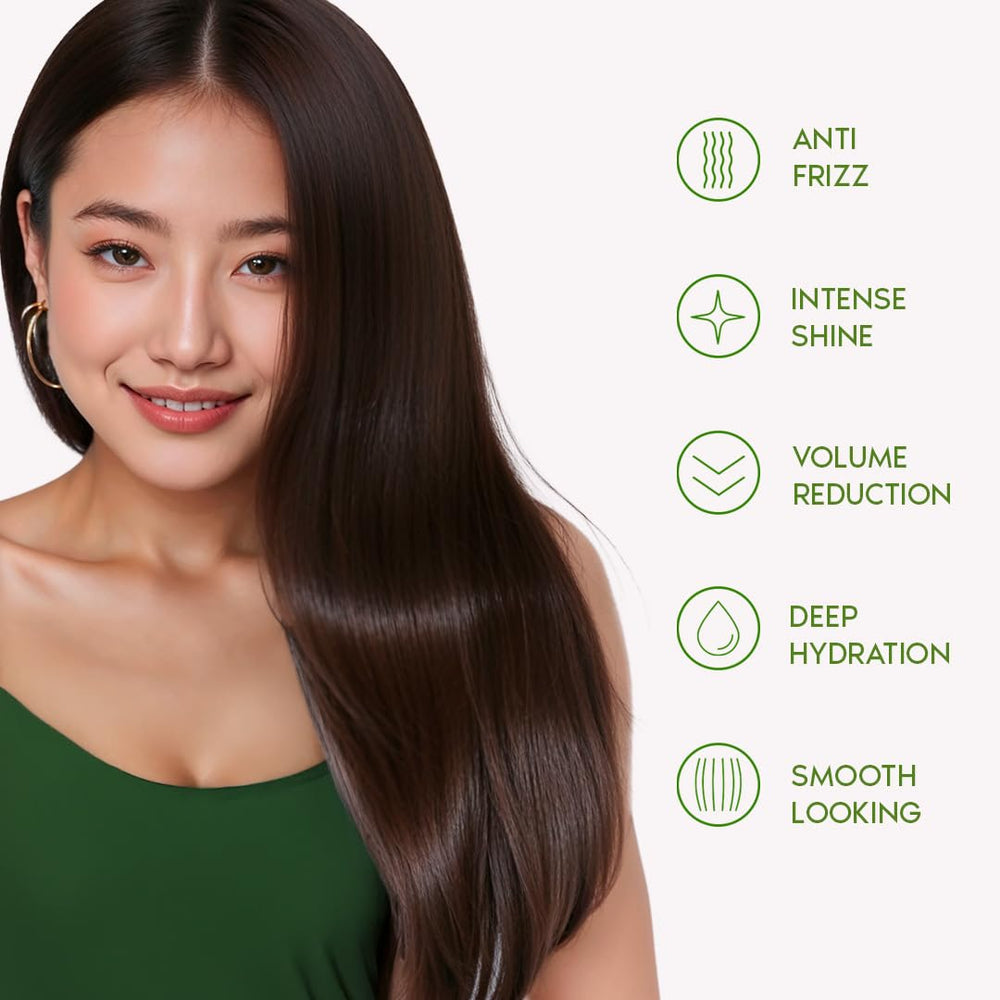 I Belli Capelli Ravenna B-Tox: application du masque capillaire pour démêlage facilité.
