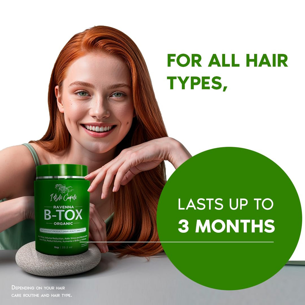 I Belli Capelli Ravenna B-Tox: brillance et douceur sans résidu lourd.
