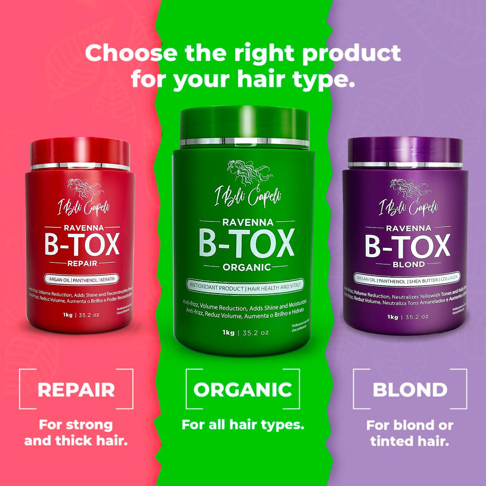 I Belli Capelli Ravenna B-Tox: effet durable jusqu’à 3 mois avec routine adaptée.