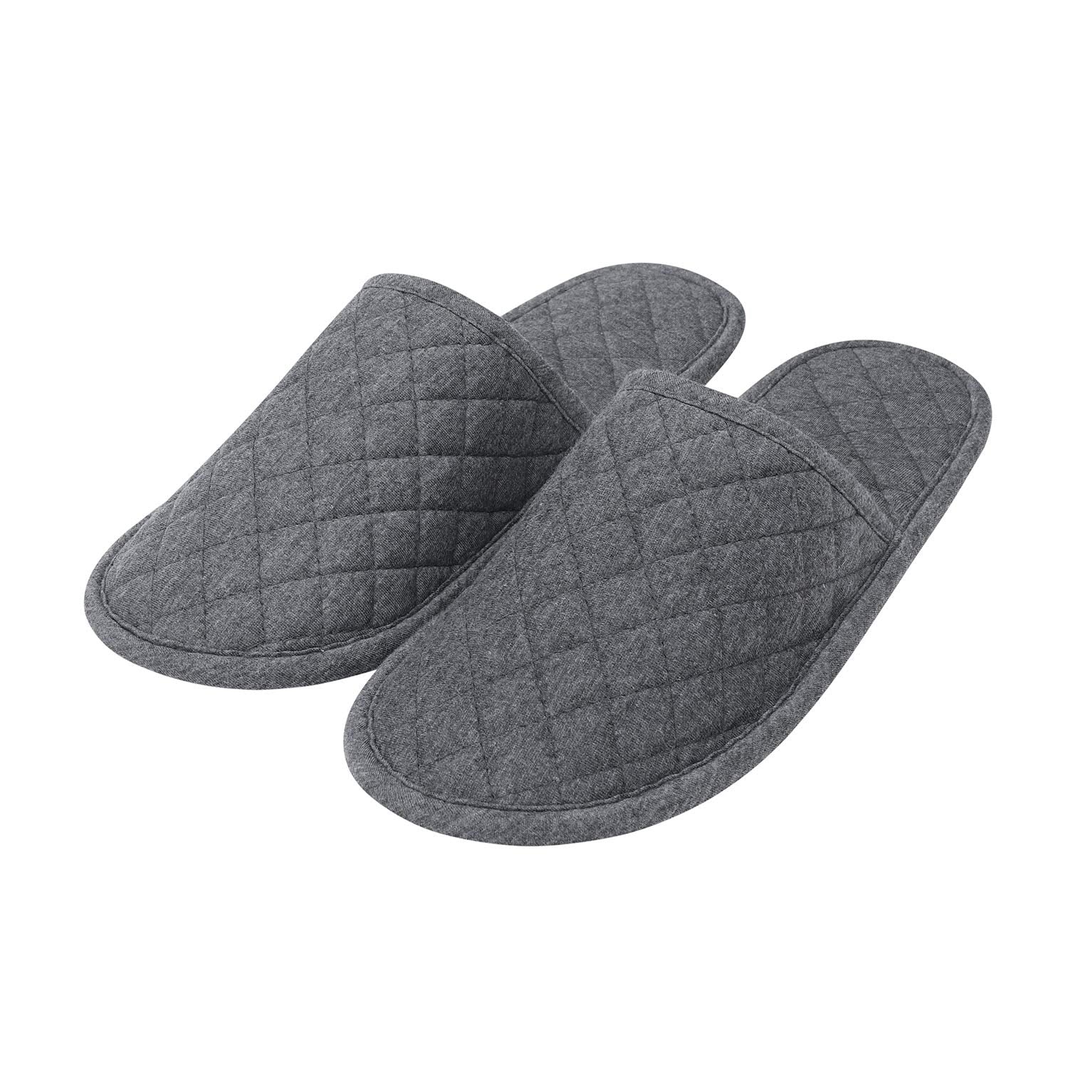Disponible en gris ou lin clair, chaussons Ibluelover pour pieds confortables.