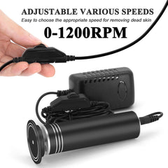 Réglage de vitesse 0 à 1200 rpm pour un contrôle précis.