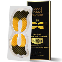 ICANdOIT Masque Yeux Or 24K: revitalise le regard et réduit la fatigue.