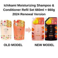 Ichi-kami kit recharge 660ml et 660g: option pratique et économique