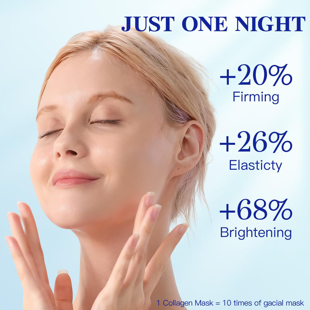 ICIKOL Lot de 4 masques: emballage pratique pour rituel hebdomadaire.
