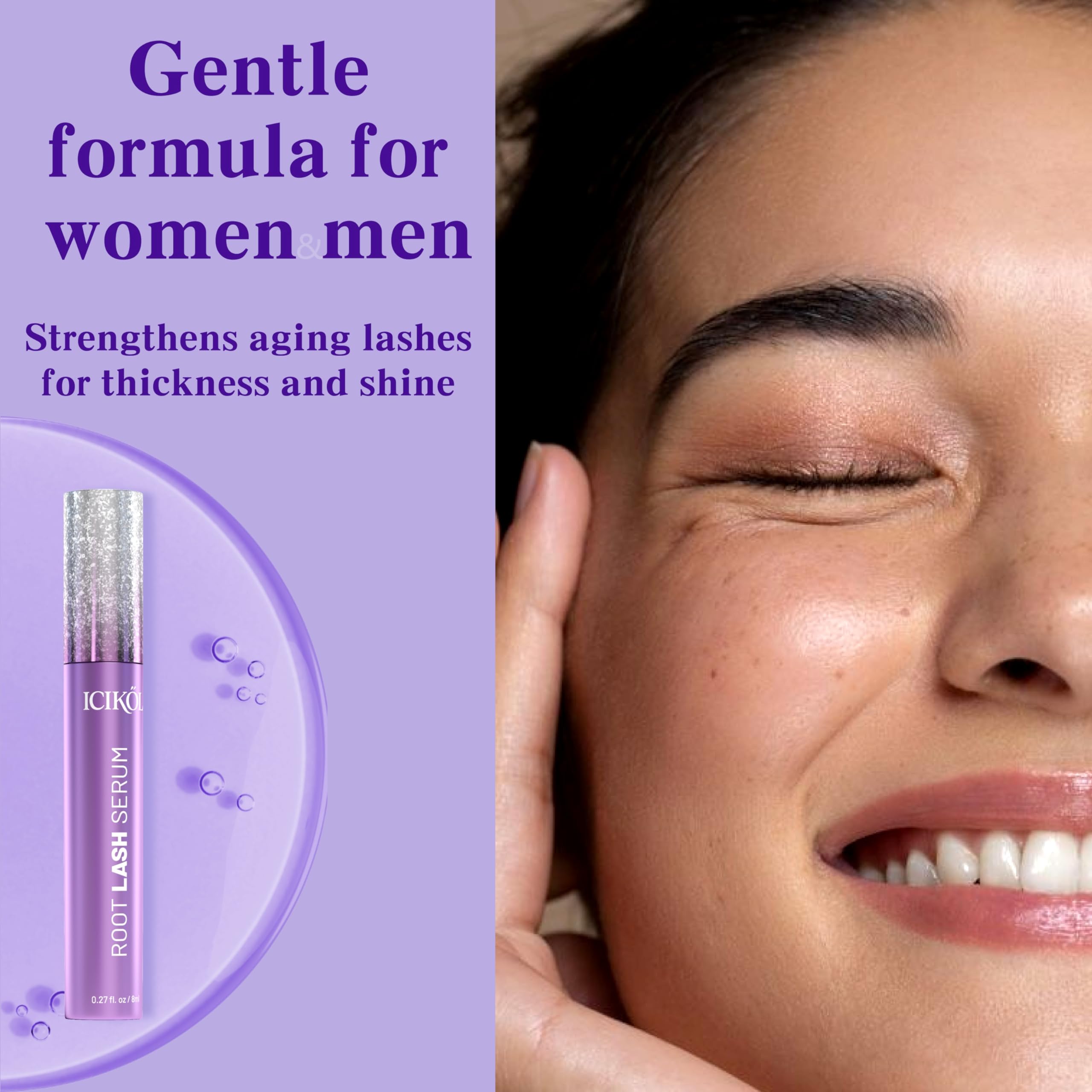 ICIKOL Sérum Cils: utilisation jour et nuit, routine simple et efficace