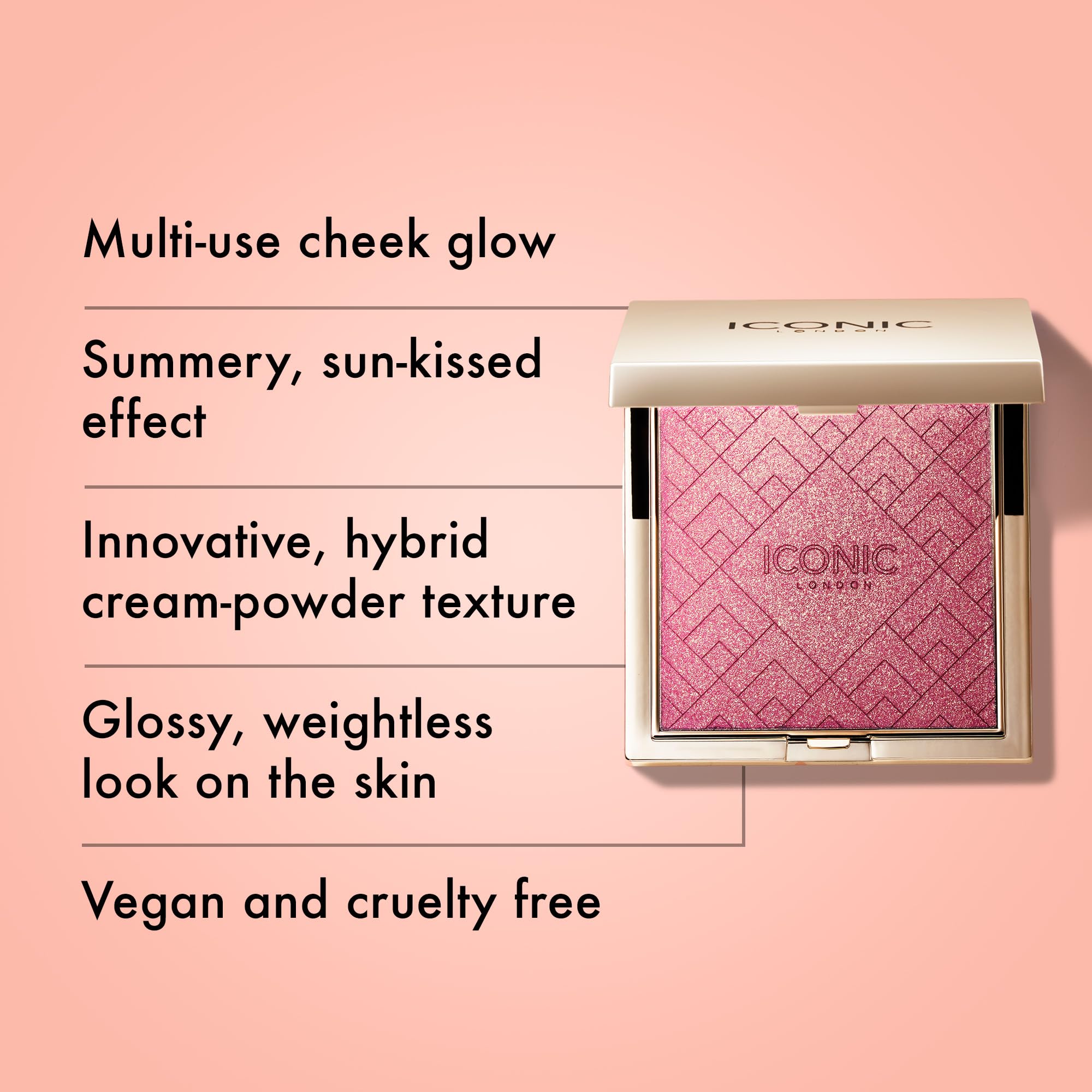 ICONIC LONDON Kissed by the Sun bronzer chaleur douce sur le teint.