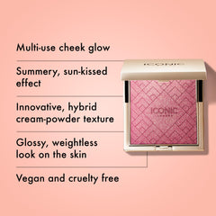 ICONIC LONDON Kissed by the Sun bronzer chaleur douce sur le teint.