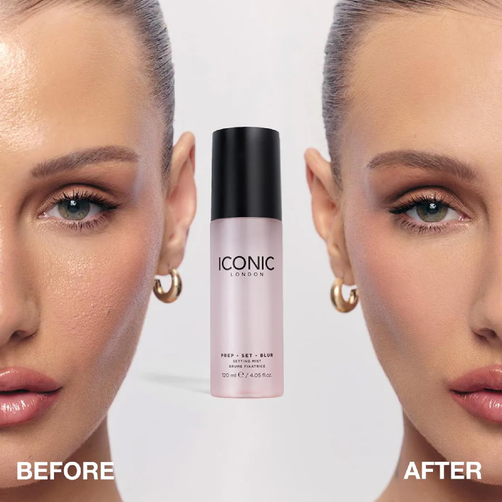 ICONIC LONDON Prep Set Blur peau lumineuse grâce à une douceur satinée