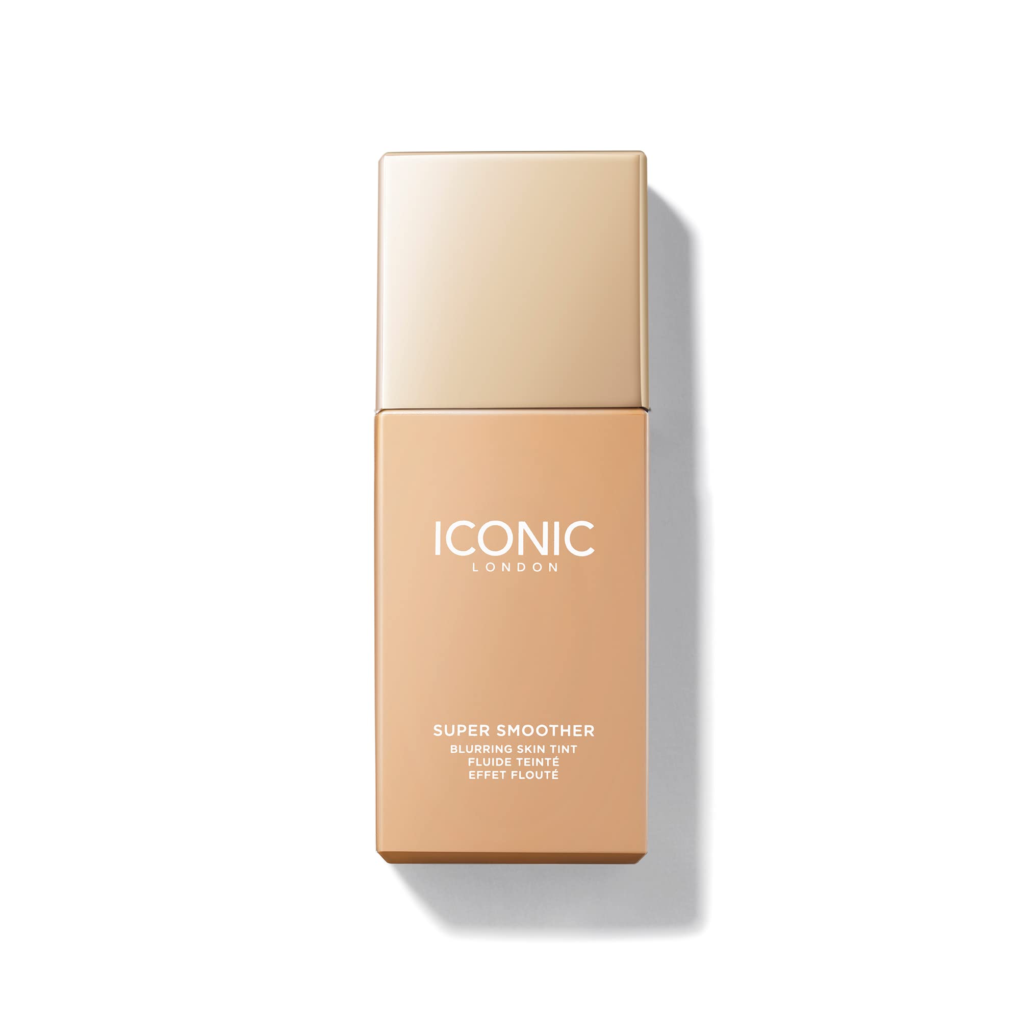 ICONIC LONDON Super Smoother flacon pompe pour une application facile et fluide.