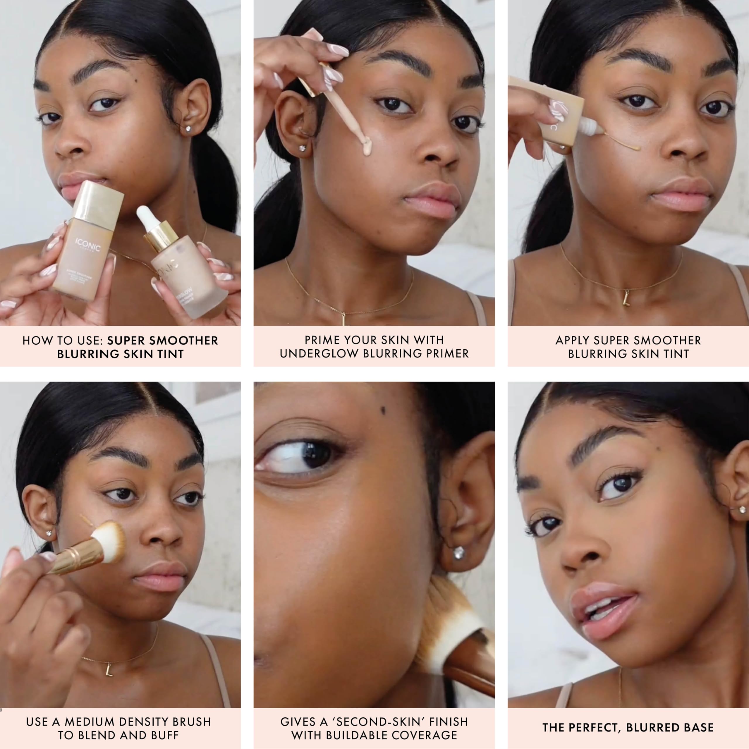 ICONIC LONDON Super Smoother floutage des imperfections et éclat discret