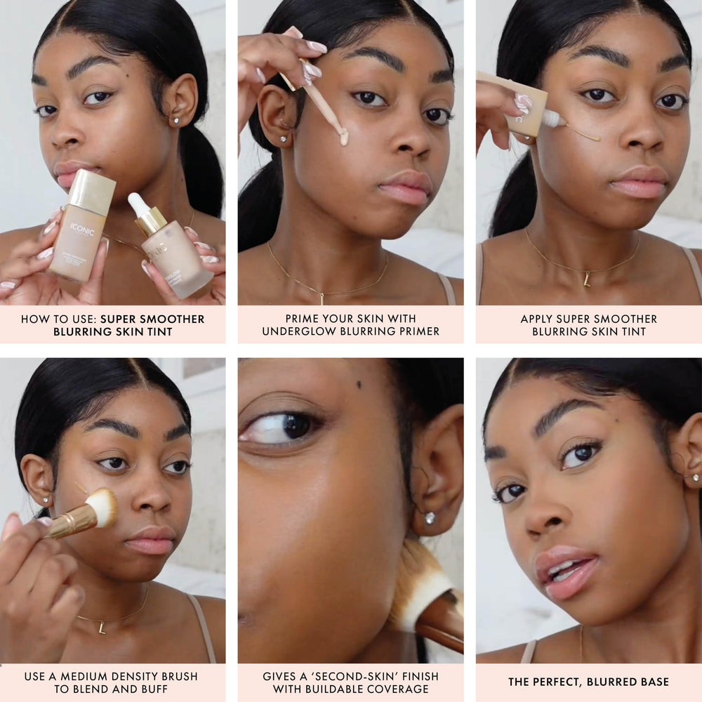 ICONIC LONDON Super Smoother floutage des imperfections et éclat discret