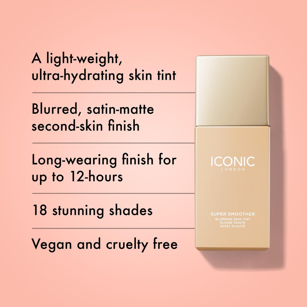 ICONIC LONDON Super Smoother texture et peau seconde peau, unifiée et lisse