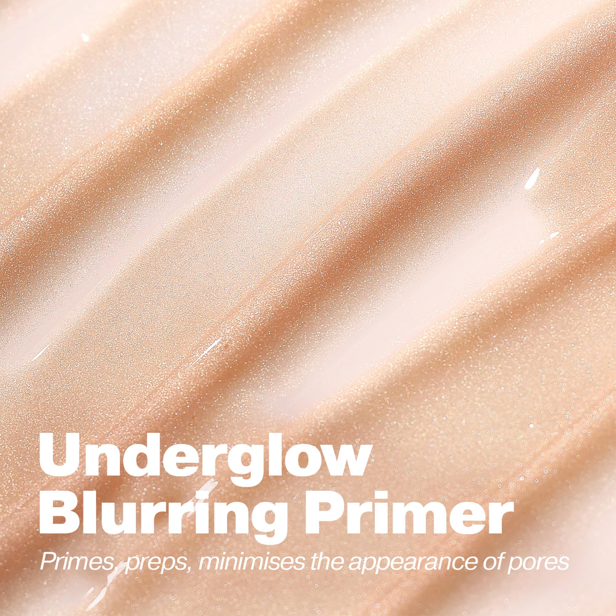 ICONIC LONDON Underglow Primer pearlescent formula adds luminous glow