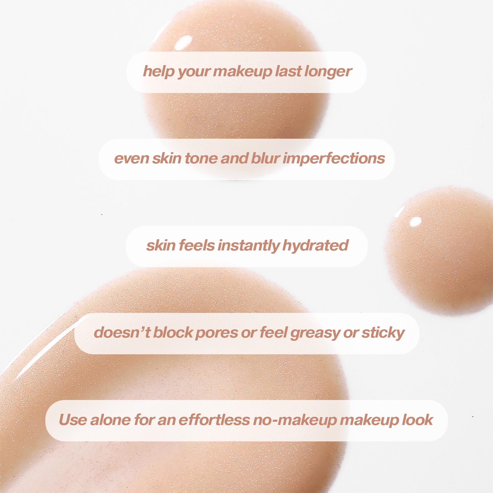 ICONIC LONDON Underglow Primer, application rapide pour peau prête au maquillage.