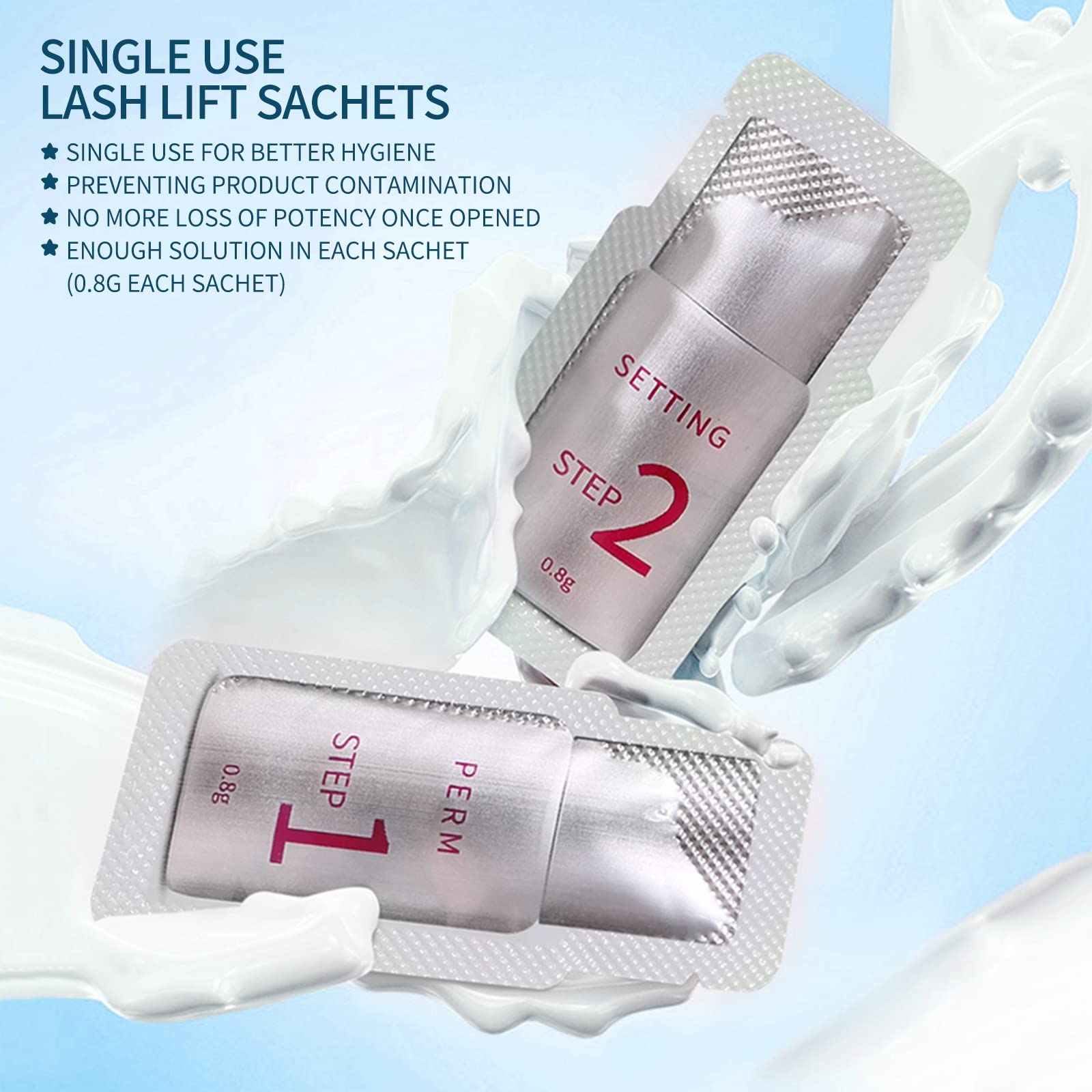 ICONSIGN Fast Perm Lash Lift – emballage sûr et kit prêt à l’emploi.
