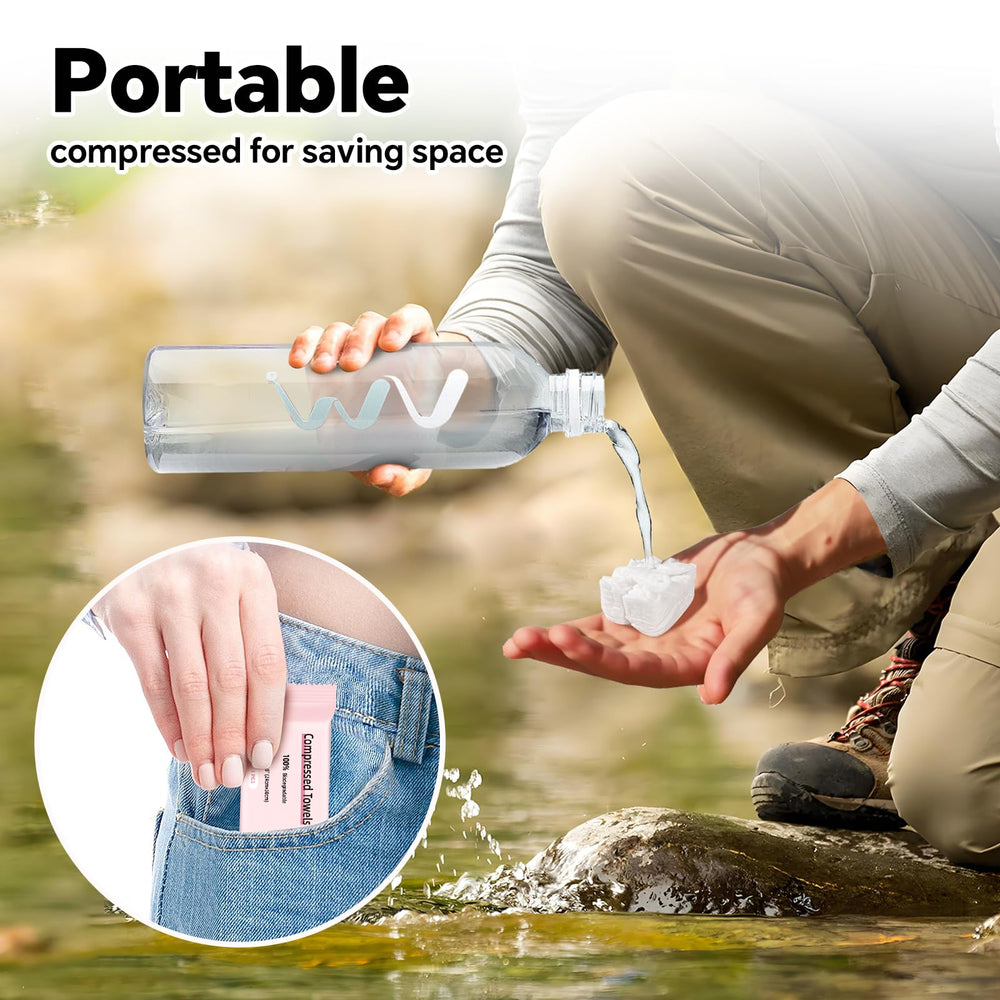 ICOTLE emballage individuel compact, idéal pour le voyage et le camping.