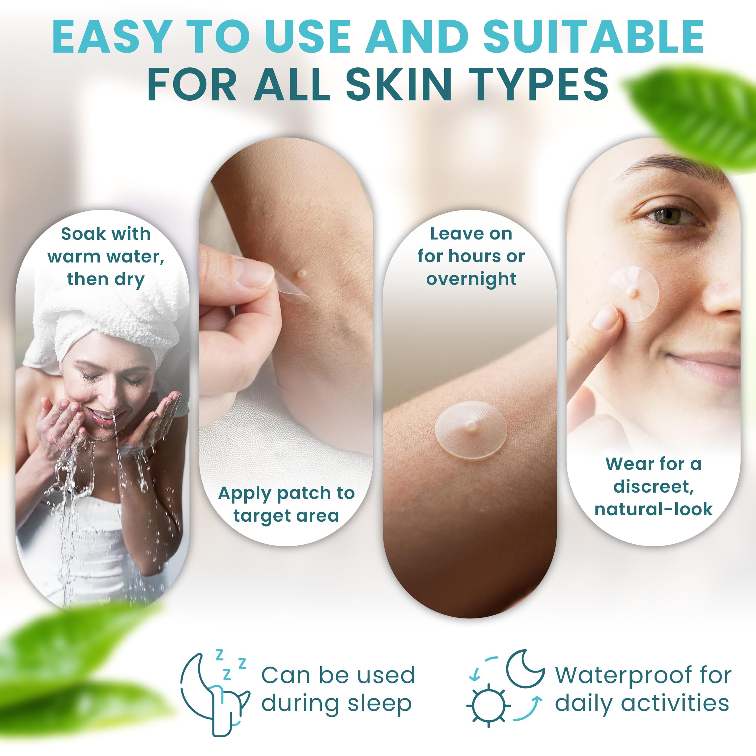ICYVIBES patches suitable for kids and adults for everyday coverage