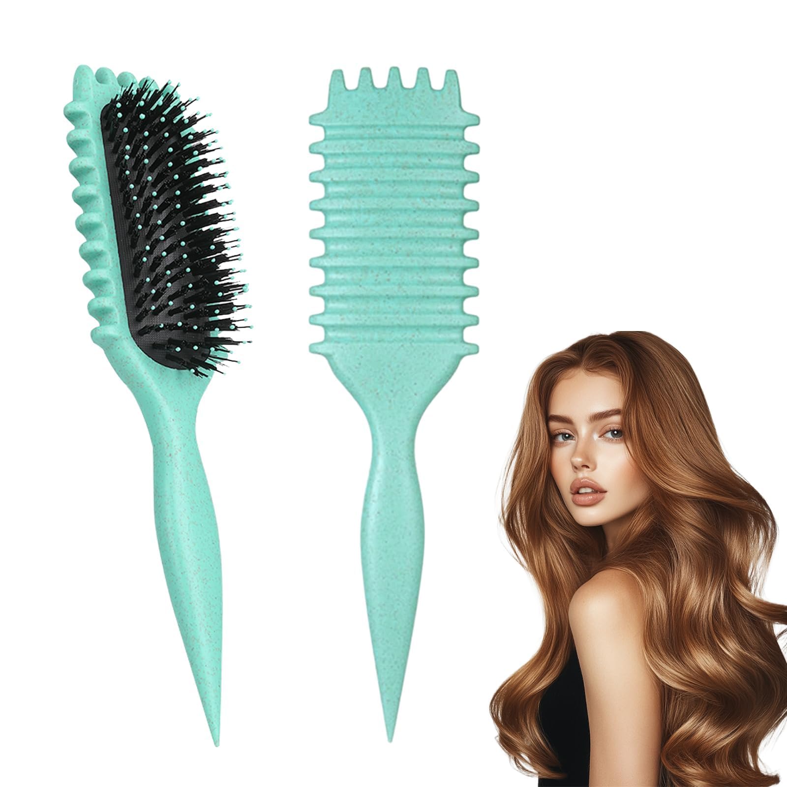 Brosse iDAOLI Curl Defining pour boucles, définition et démêlage en douceur.