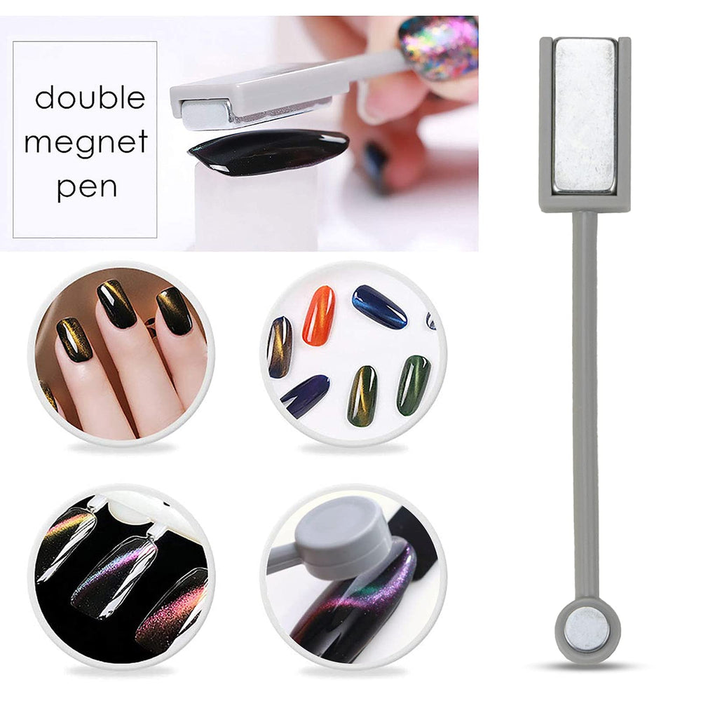 Ideal Swan aimants ongles 3d oeil-chat: décor durable et chic