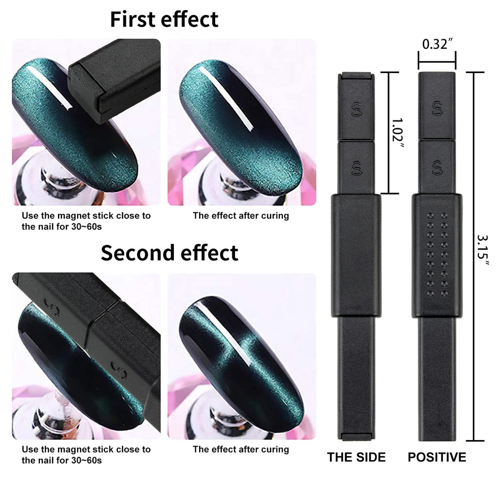 Ideal Swan gel oeil-chat ongles 3d: obtient rapidement l’effet magnétique