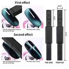 Ideal Swan gel oeil-chat ongles 3d: obtient rapidement l’effet magnétique