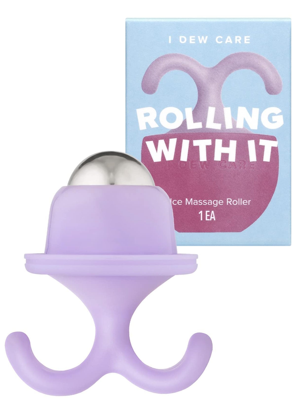 I DEW CARE rouleau glace visage avec cap pour rafraîchir rapidement le contour