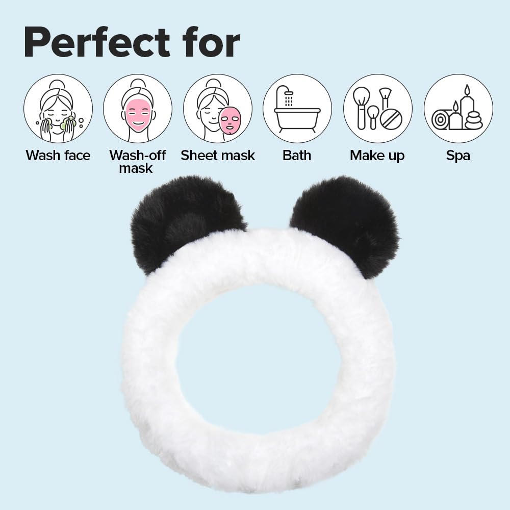 Idée cadeau avec le bandeau panda I DEW CARE, parfait pour amis et famille.