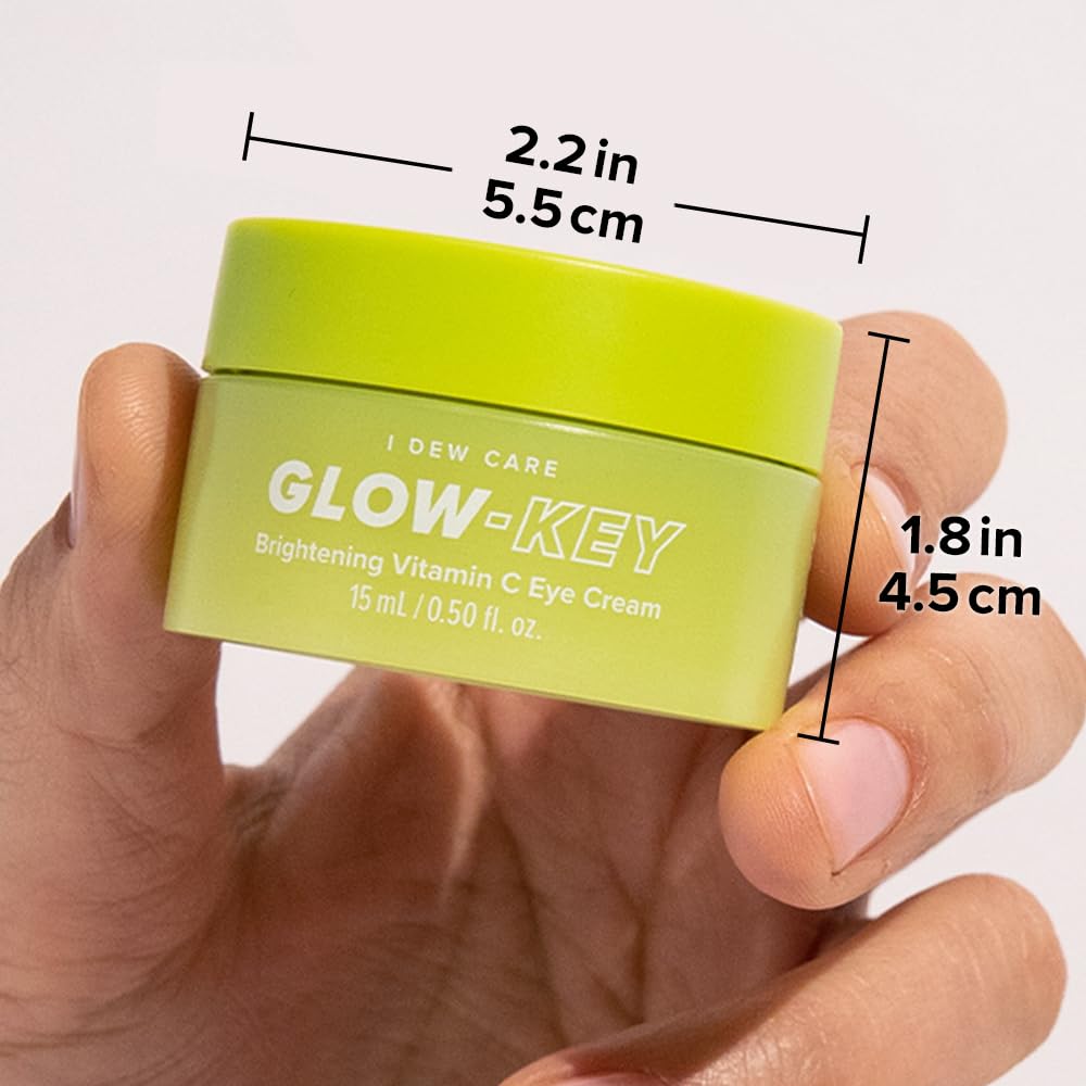 I DEW CARE Glow-Key ensemble de 15 ml, format pratique et nomade.