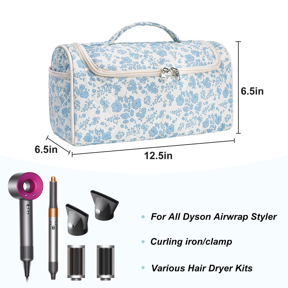 Idoltimes étui portable accessoires cheveux, rangement efficace et compact.