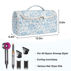 Idoltimes étui portable accessoires cheveux, rangement efficace et compact.