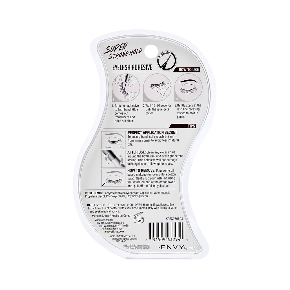 i•ENVY adhésif cils longue duree 48h – maintien durable.