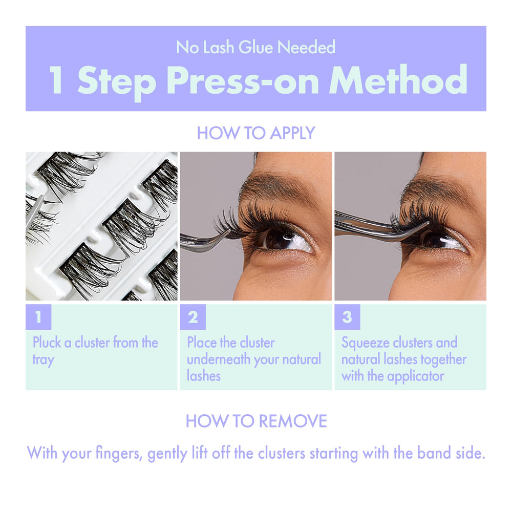 i-ENVY Press&Go confort toute la journée — cils légers.